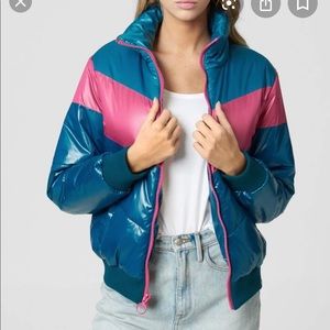 Juicy couture retro colourblock jacket